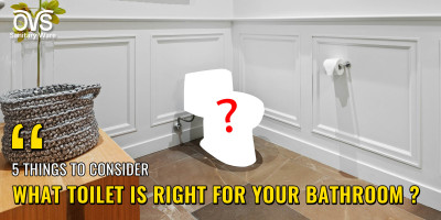 Five Considerations for Picking a Toilet for Your Bathroom