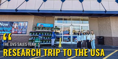 The OVS Sales Team's Research Trip to the USA